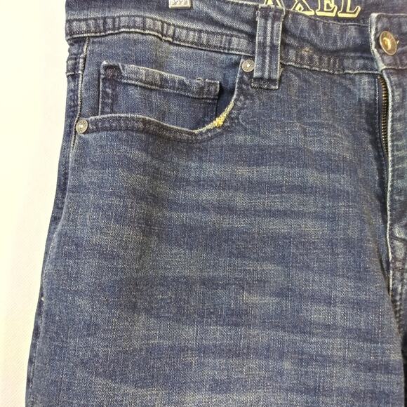 Axel Men's Slim Boot Cut Jeans Size 34X32 - Picture 5 of 12